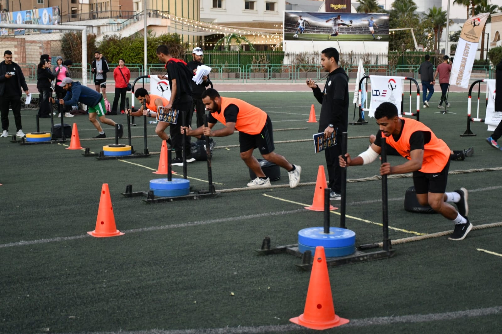 وحماس في أولمبياد اللياقة البدنية