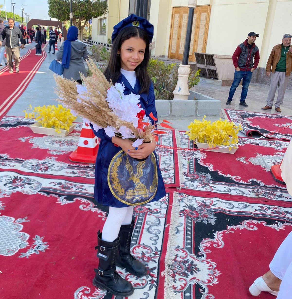 بهجة الأطفال خلال المشاركة باحتفالات عيد الشرطة بهجة الأطفال خلال المشاركة باحتفالات عيد الشرطة