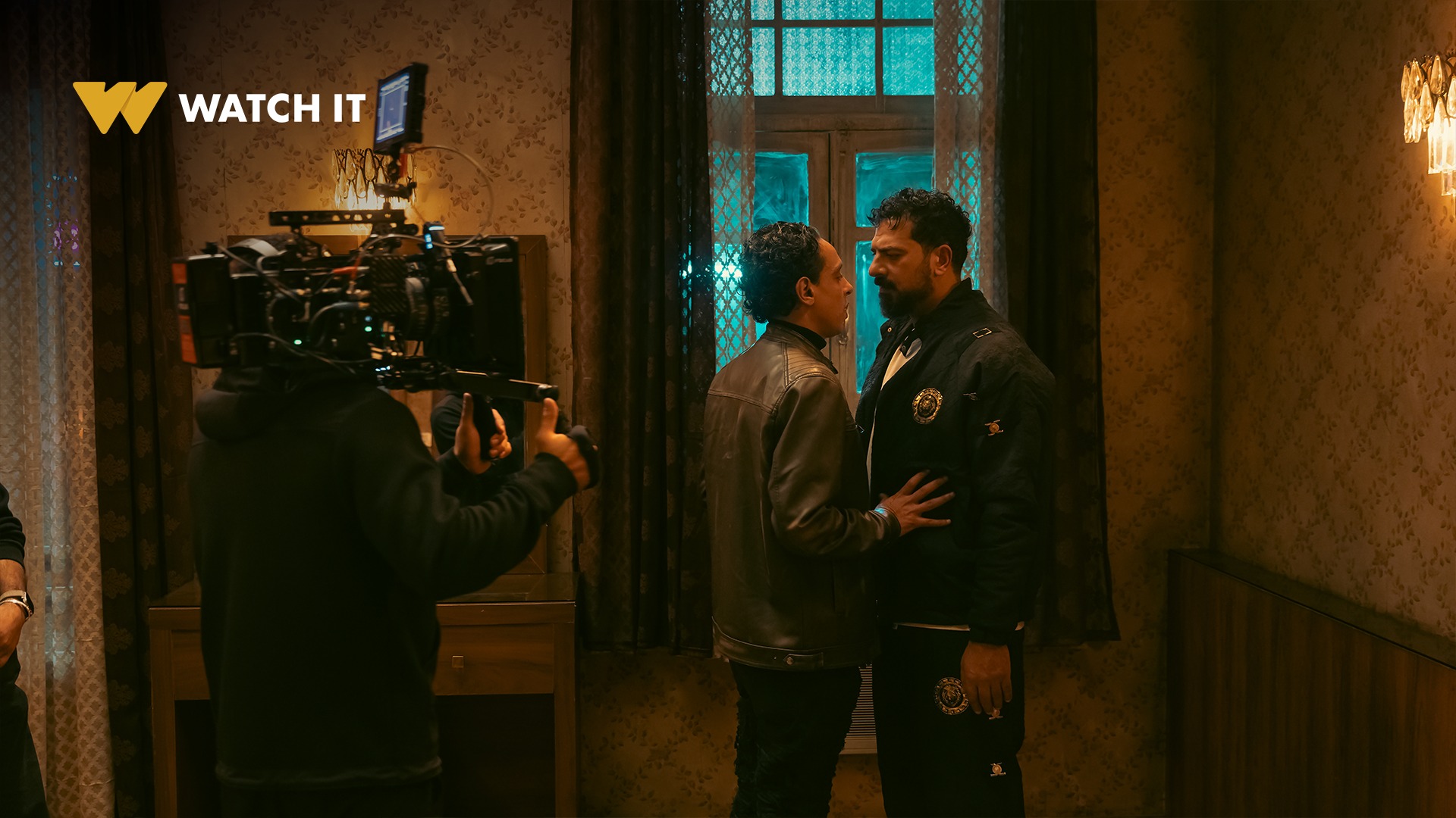 مصطفي ابو سريع وعلي صبح من مسلسل عرض وطلب