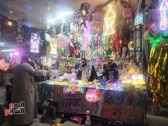 جانب-من-البهجة-فى-بايكات-فوانيس-رمضان-بالأقصر