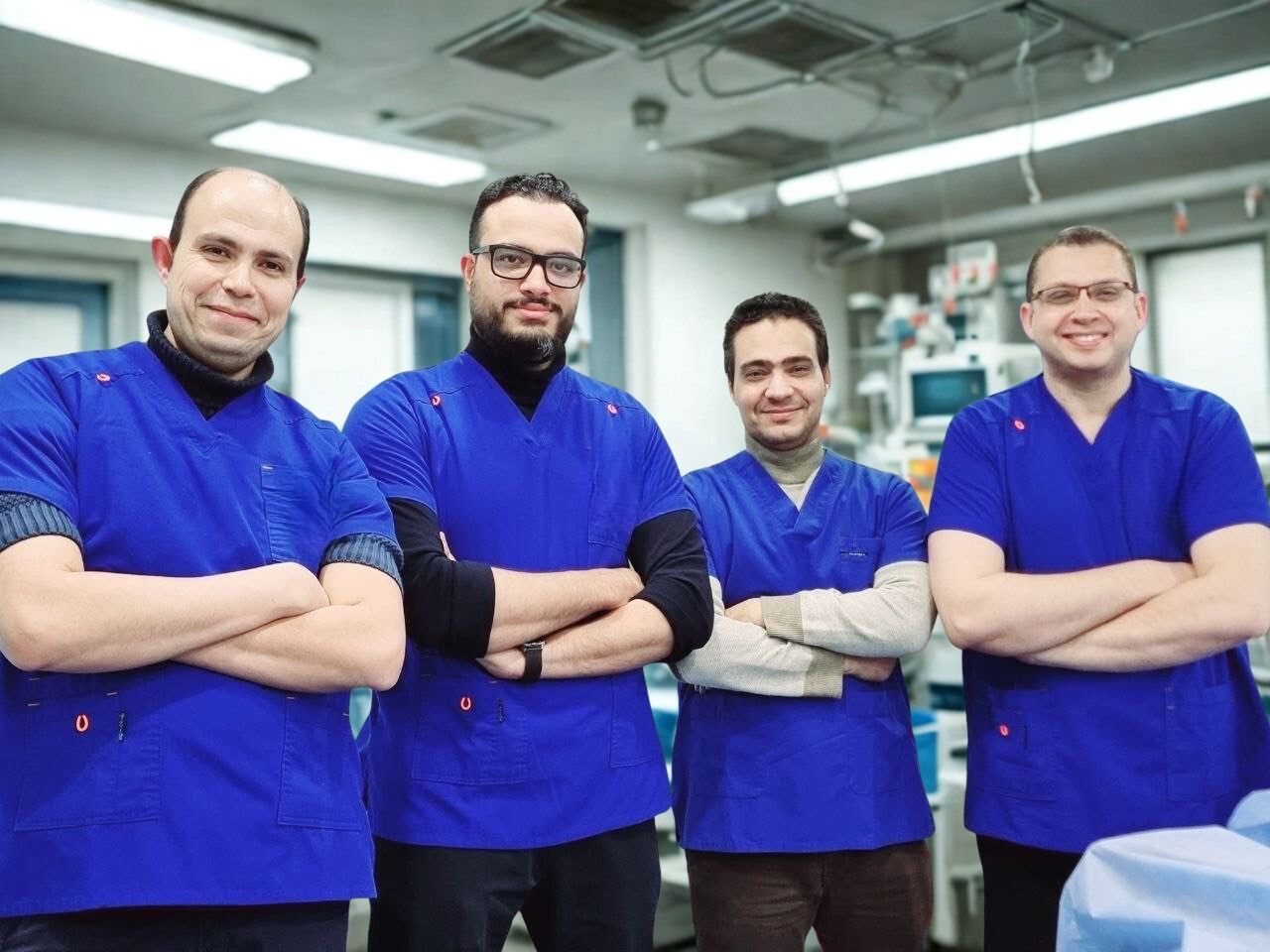 أطباء  قسم أمراض القلب والأوعية الدموية