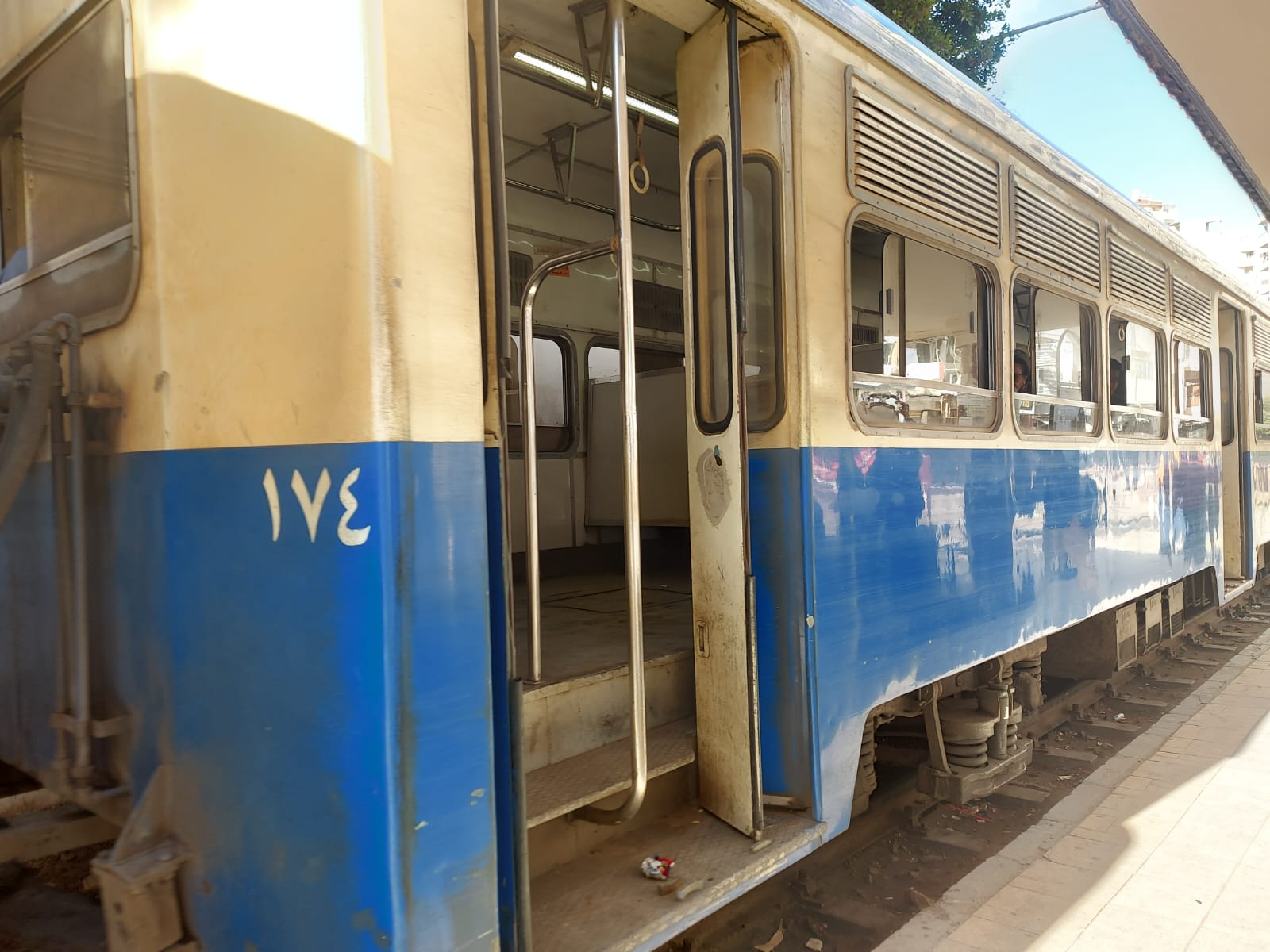 الترام الحالى