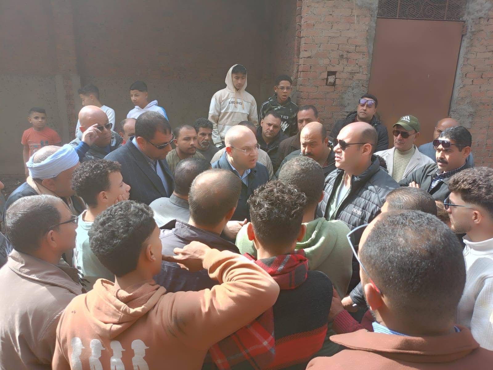  نائب محافظ الجيزة يتفقد المشروعات الخدمية (7)