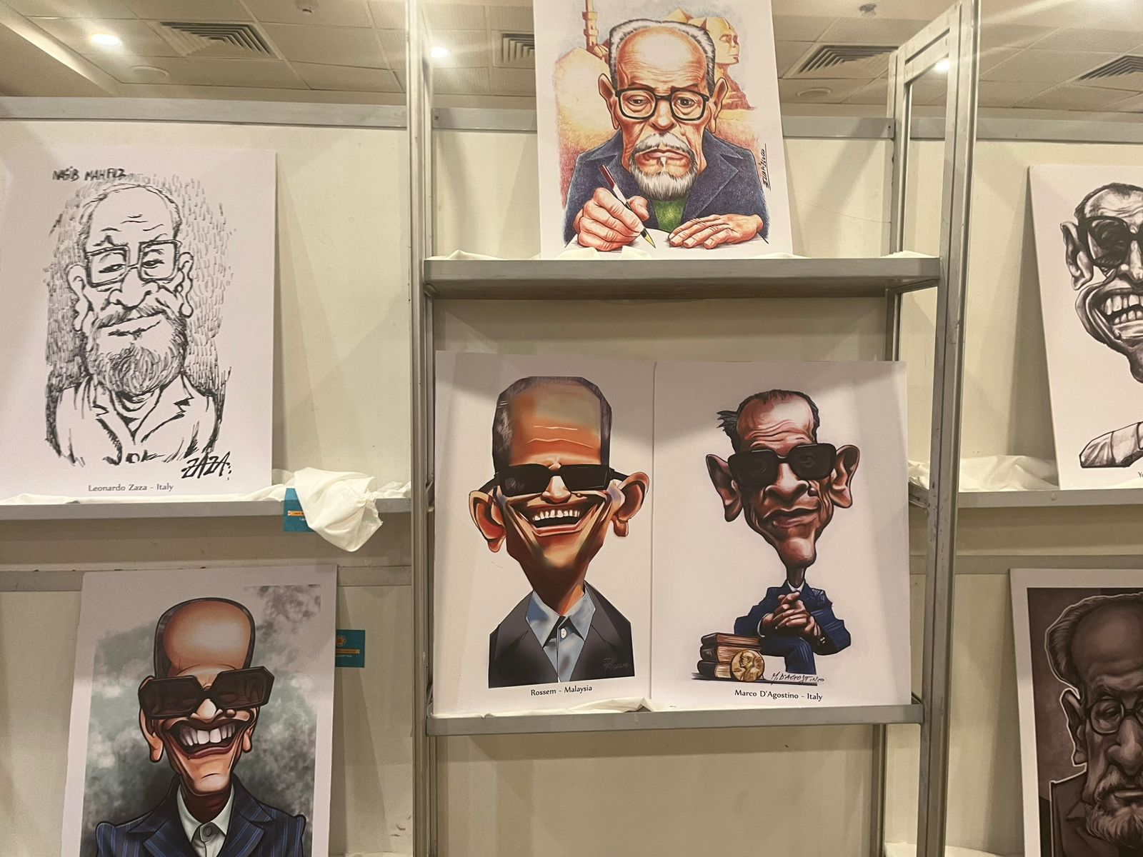 معرض نجيب محفوظ بعيون العالم معرض نجيب محفوظ بعيون العالم