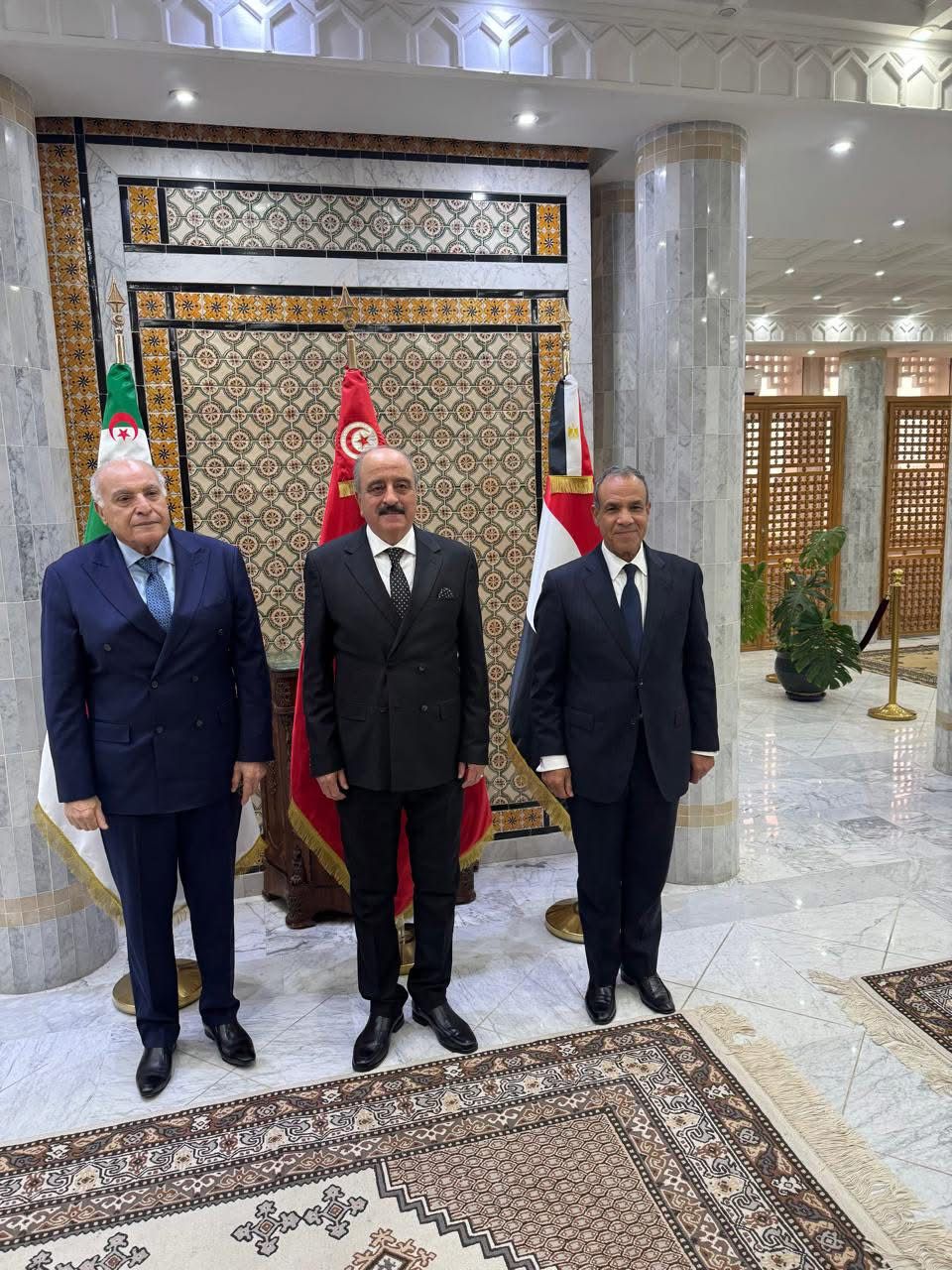 وزراء الدول الثلاث