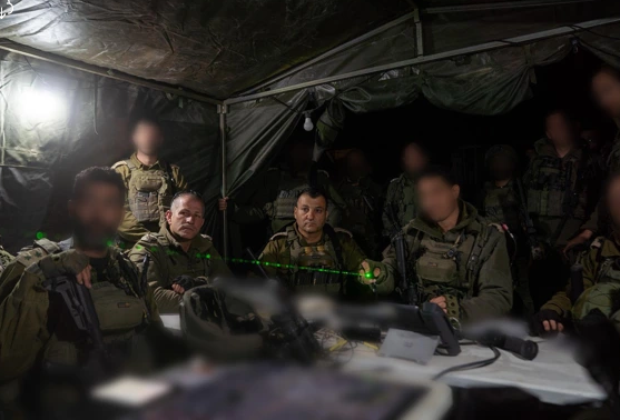 قيادات لواء ألكسندروني الإسرائيلي