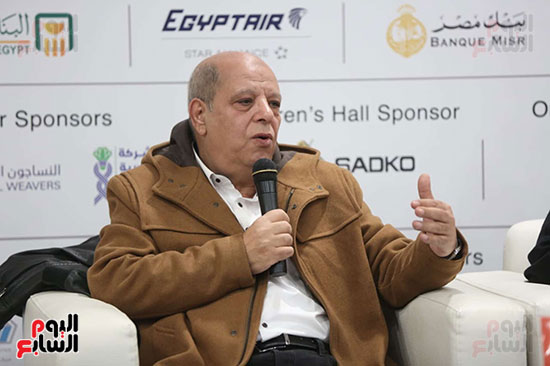 سعيد الشحات خلال الندوة سعيد الشحات خلال الندوة