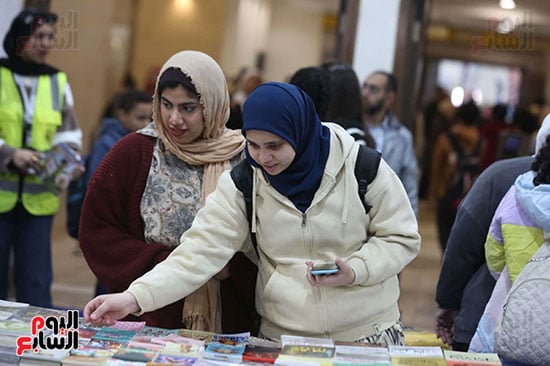 اجواء مميزة من معرض الكتاب