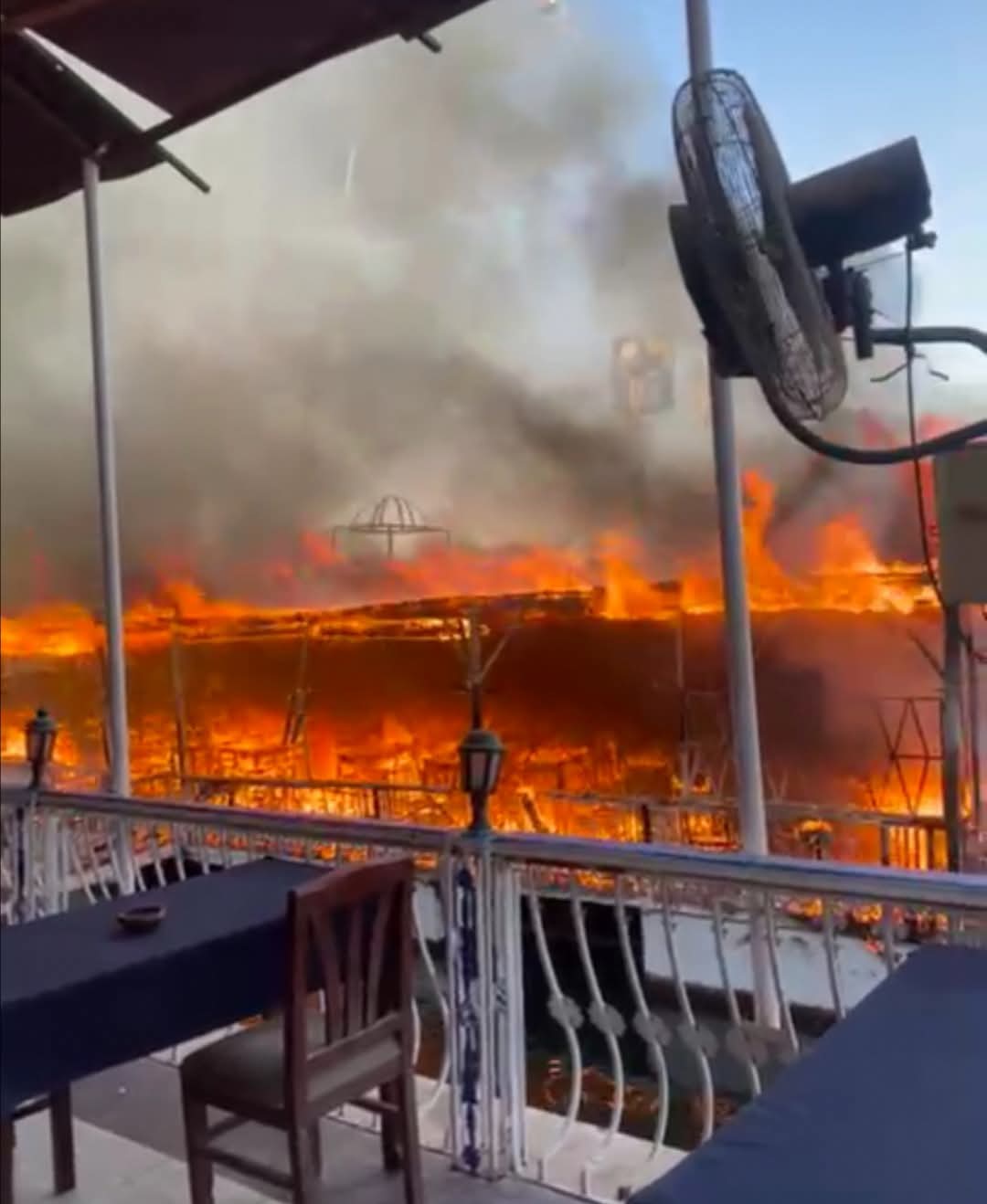 اشتعال النيران