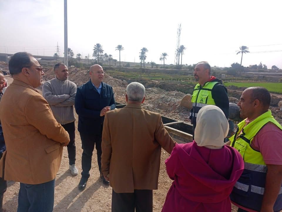  نائب محافظ الجيزة يتفقد المشروعات الخدمية (5)