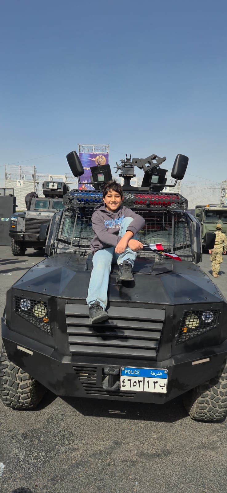 وزارة الداخلية تحتفل بعيد الشرطة رقم 74 وتبث الفرحة في وجوه الأطفال (4)