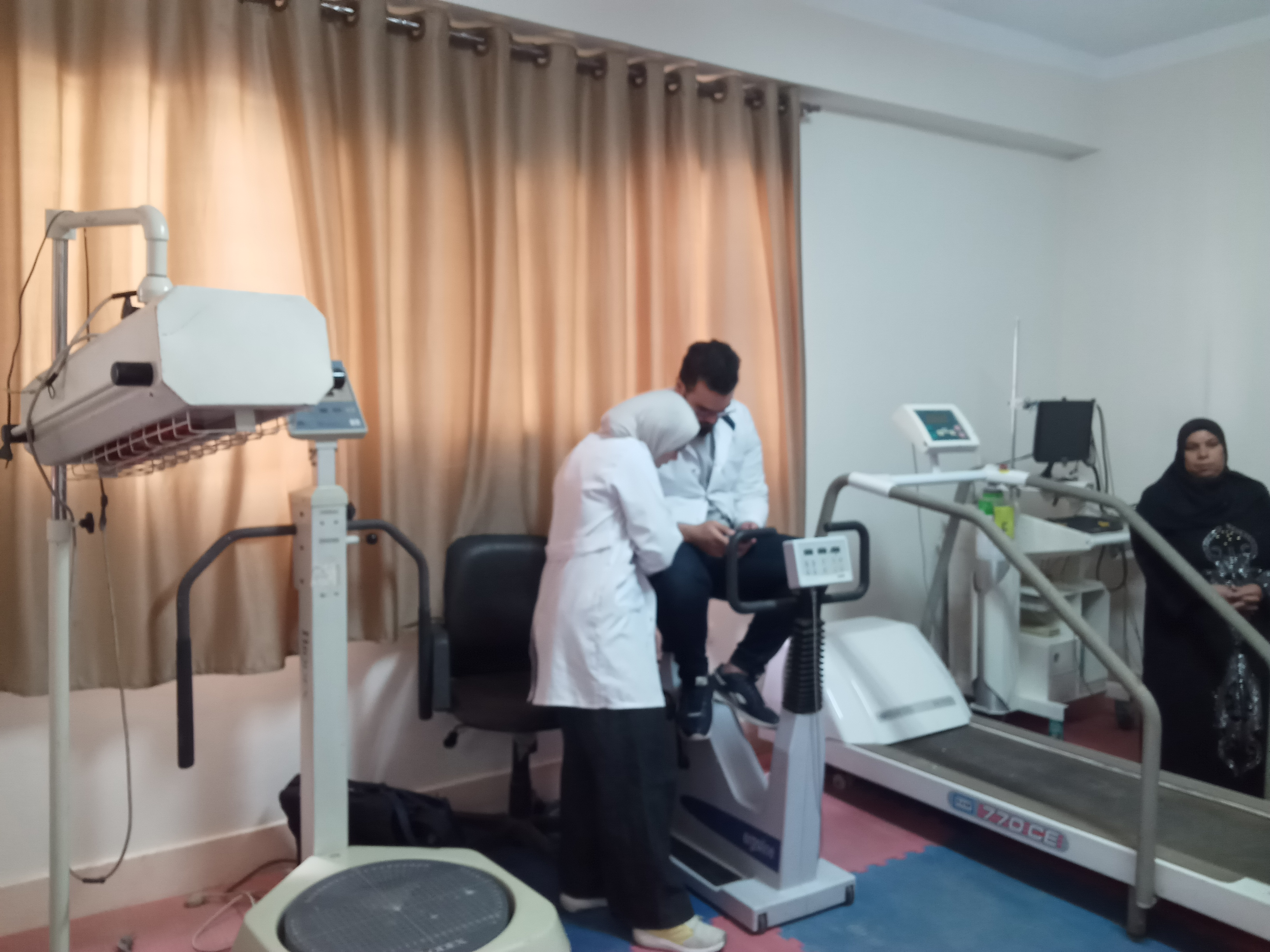 جانب من افتتاح وحدة الطب الرياضي بدمياط