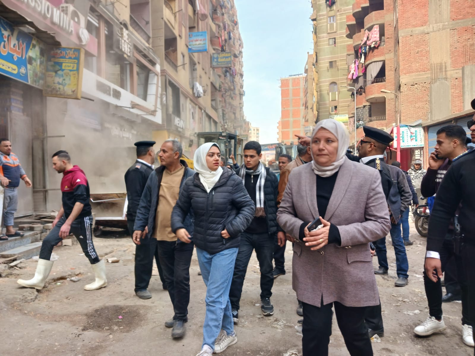 نائبة محافظ القليوبية ورئيسة حي غرب شبرا الخيمة