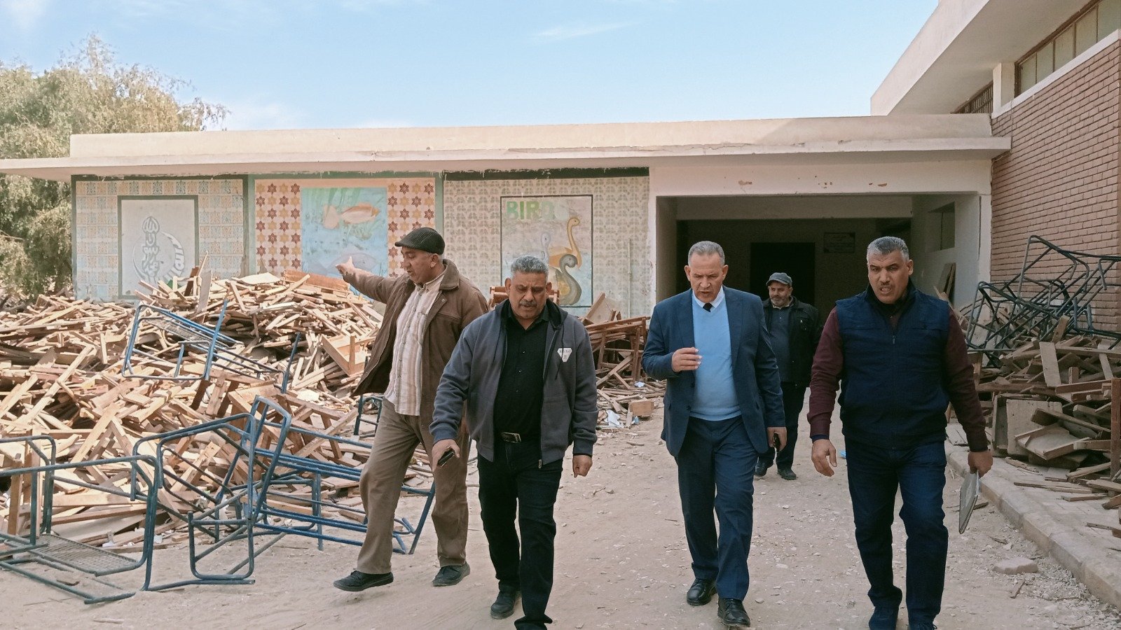 تدوير الرواكد الخشبية بأسيوط (1)