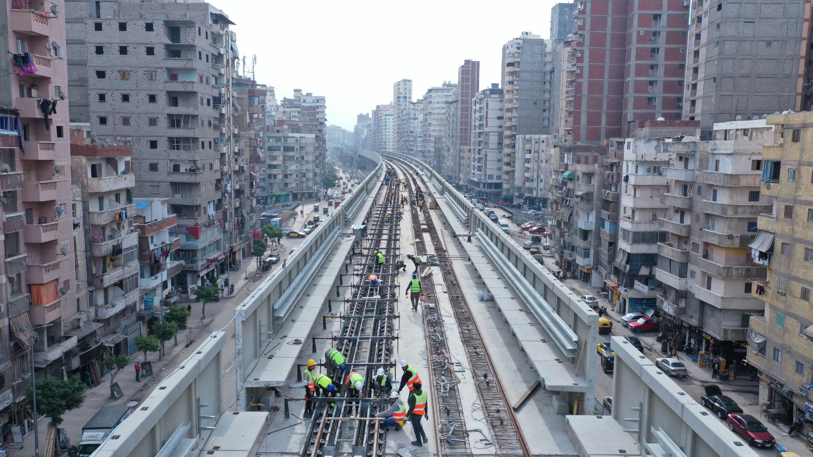 جانب من مترو الإسكندرية جانب من مترو الإسكندرية