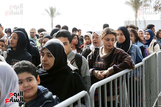 اقبال كبير على المعرض