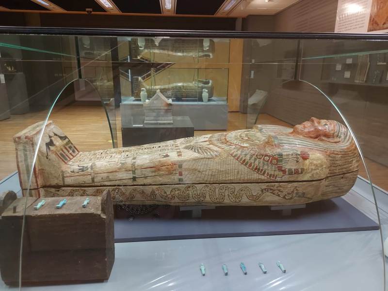 القسم الفرعونى بمتحف الاثار بمكتبة الاسكندرية (1)