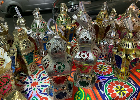 فانوس الصاج المطلي