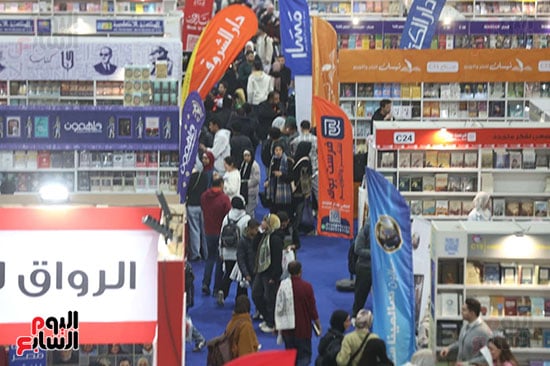 نشاط ملحوظ في اجنحة الروايات