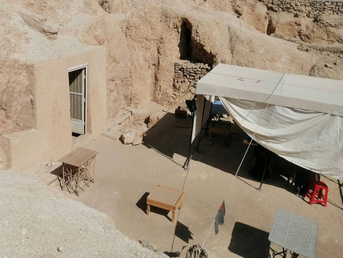 مواقع أعمال البعثة الأسترالية في مقابر ذراع أبو النجا غرب الأقصر مواقع أعمال البعثة الأسترالية في مقابر ذراع أبو النجا غرب الأقصر