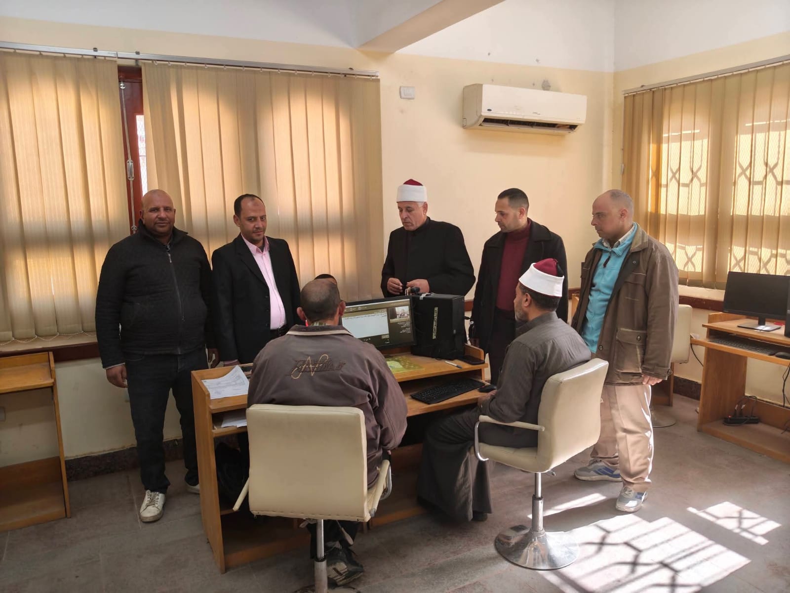 خلال فعاليات مسابقة حفظة القرآن الكريم