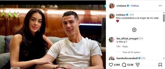 كريستيانو يحتفل بعيد ميلاد جورجينا كريستيانو يحتفل بعيد ميلاد جورجينا