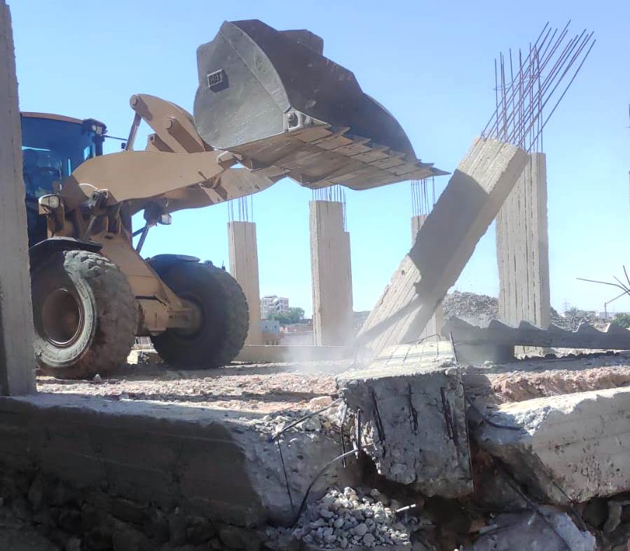 تعديات فى أسوان