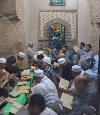 ليالي المحبة والذكر والقرآن الكريم احتفالاً بالمولد السنوي لسيدى أبو الحجاج ليالي المحبة والذكر والقرآن الكريم احتفالاً بالمولد السنوي لسيدى أبو الحجاج