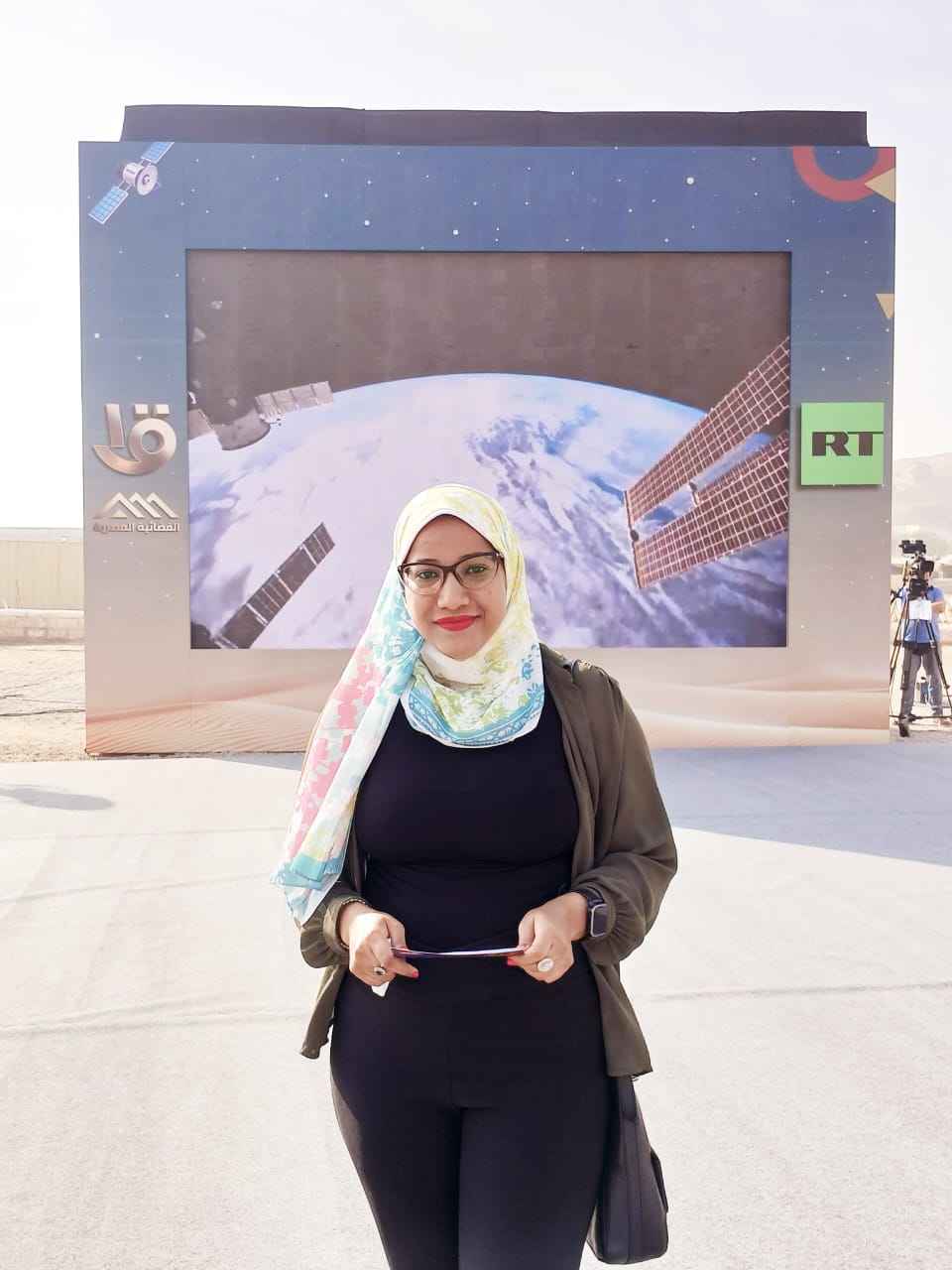 أميرة شحاتة فى حوار رائد الفضاء