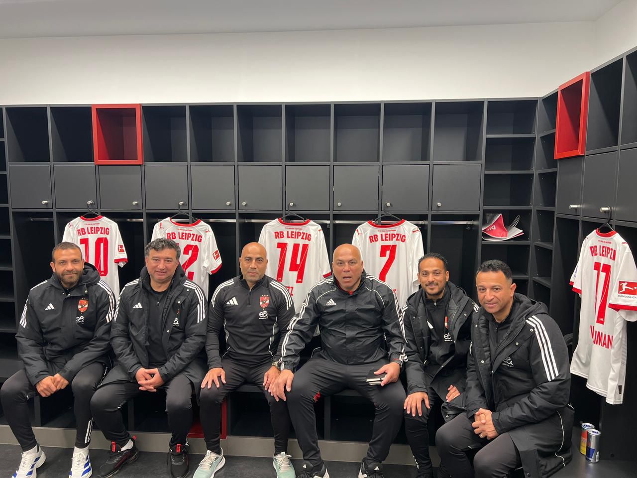 وفد الأهلي في لايبزيج