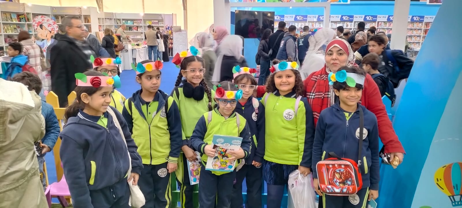 أنشطة الأطفال بمعرض الكتاب