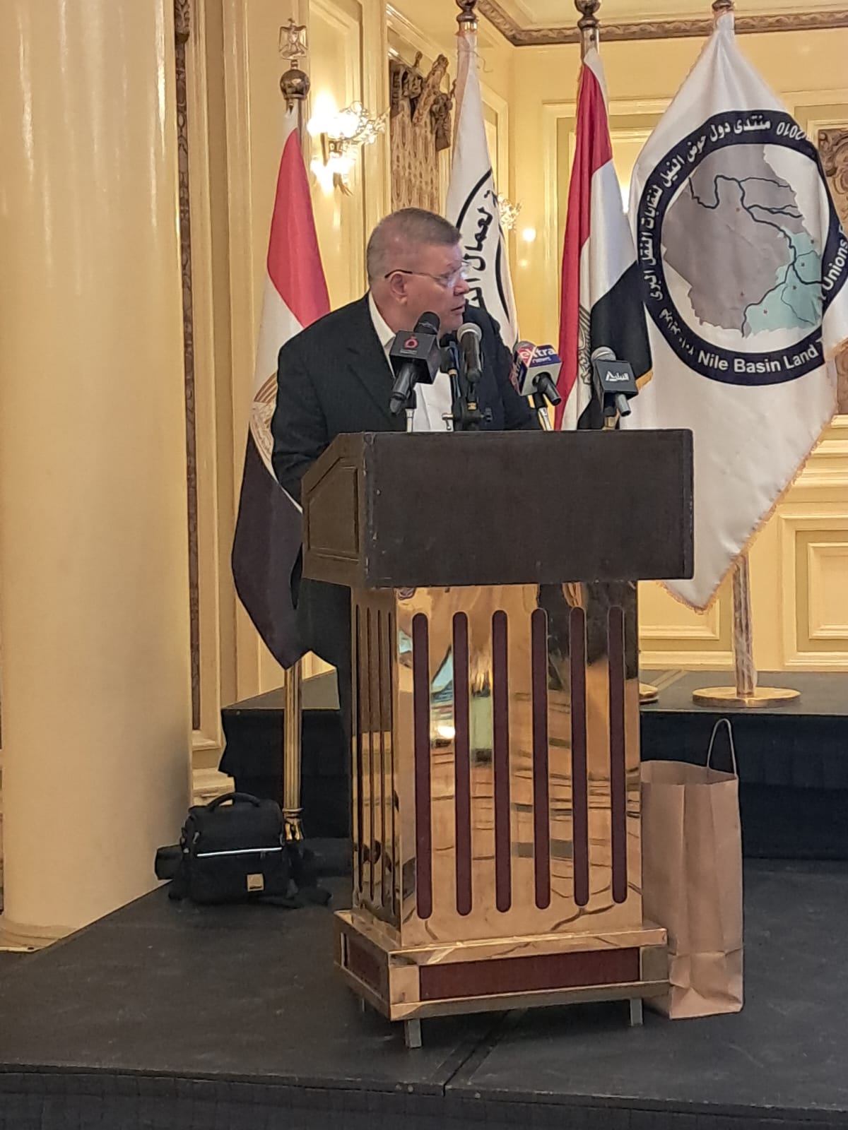 فعاليات المنتدى الرابع لاتحاد نقابات النقل البري بدول حوض النيل فعاليات المنتدى الرابع لاتحاد نقابات النقل البري بدول حوض النيل