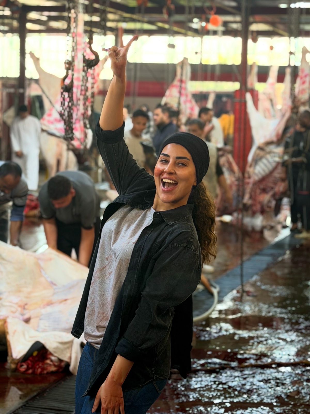 ايتن عامر فى المدبح