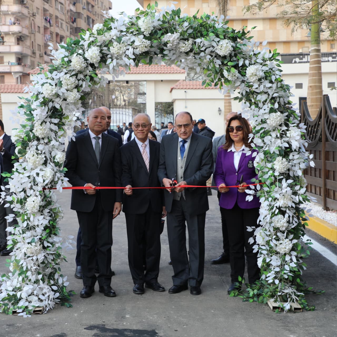 افتتاح المشروع