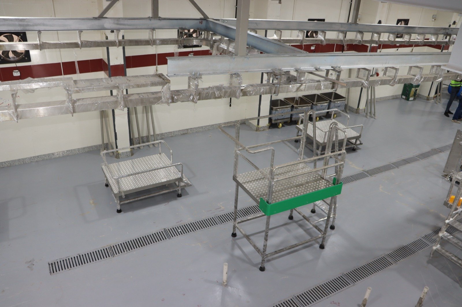 المعدات بالمجزر