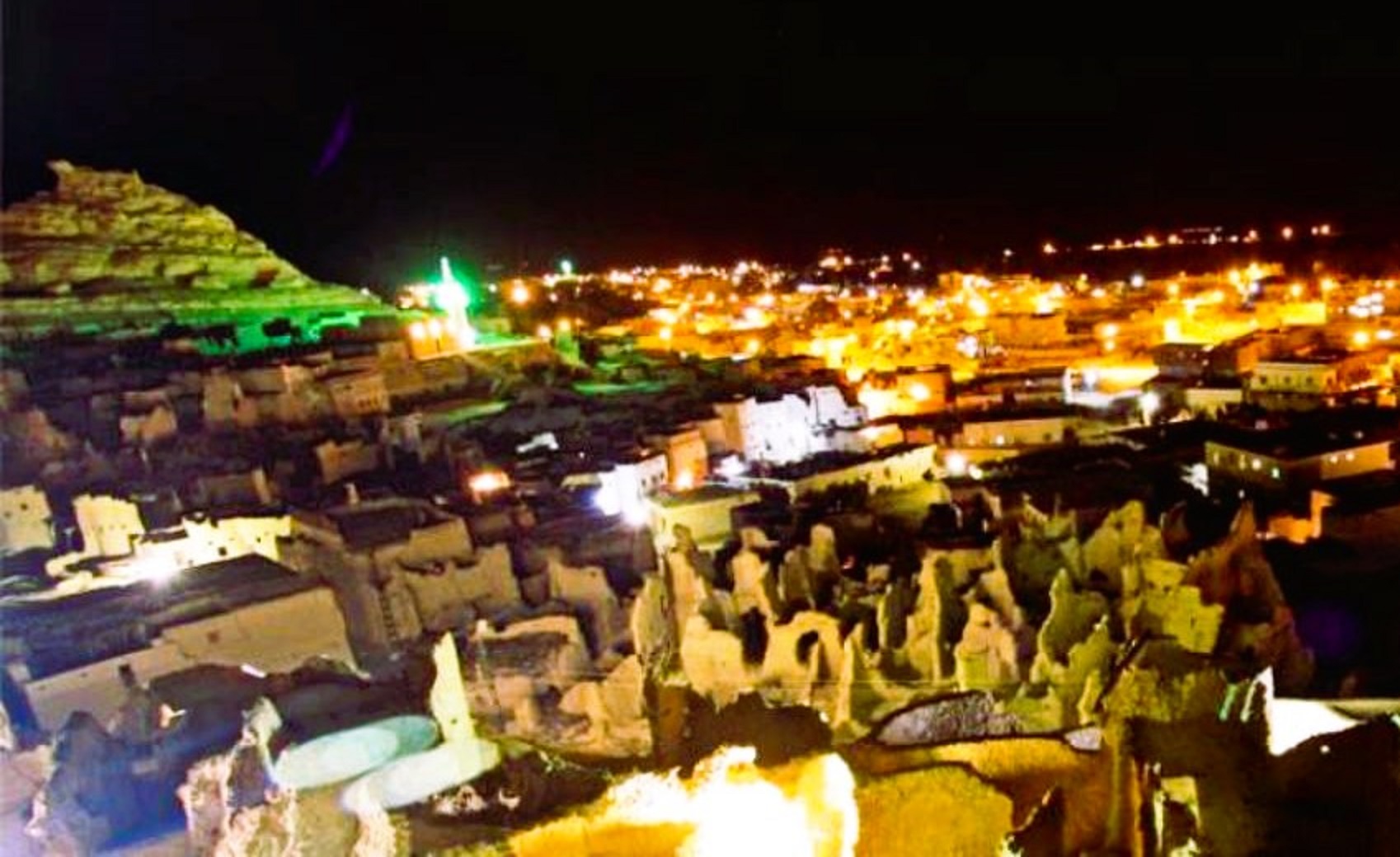 واحة سيوة ليلا