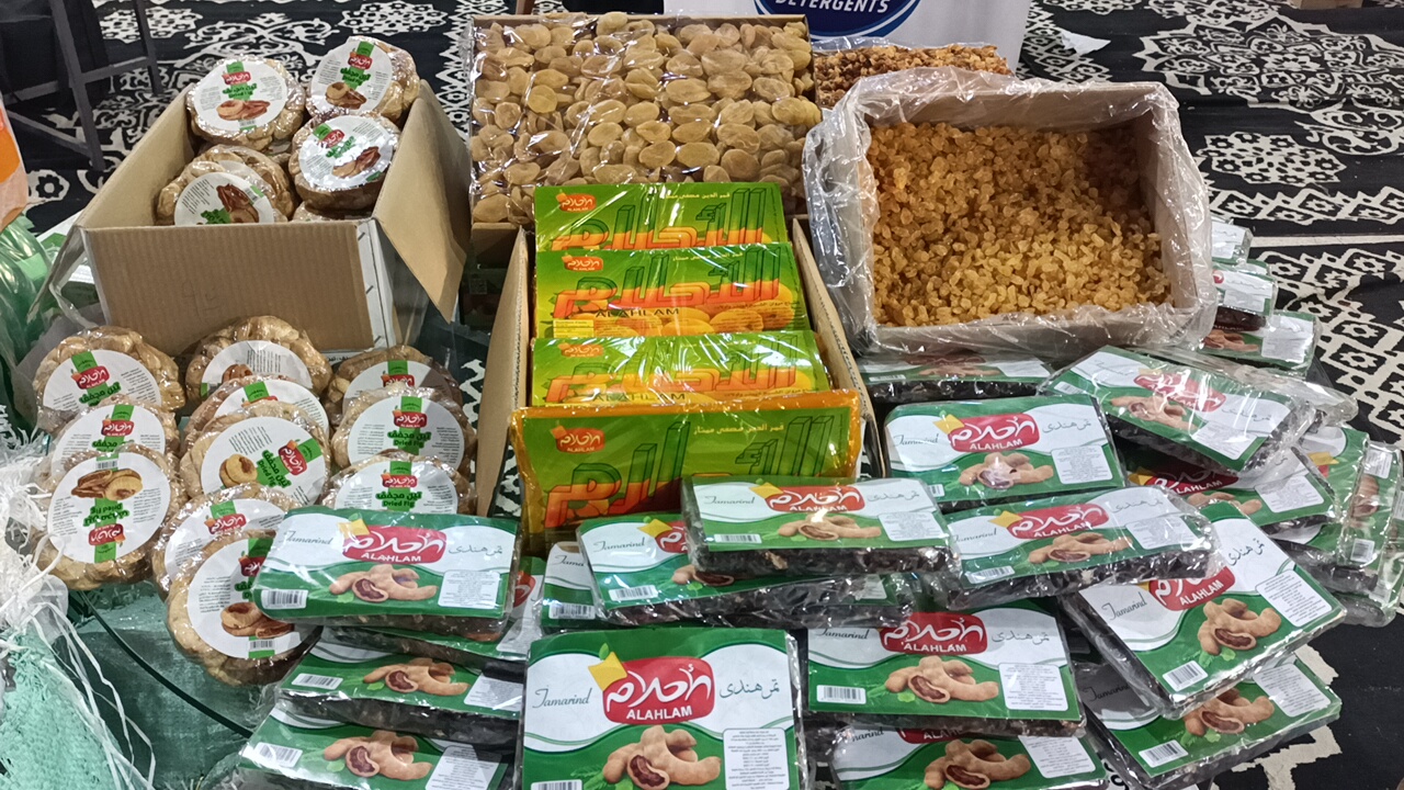 تنوع الياميش بمعرض أهلا رمضان بدسوق تنوع الياميش بمعرض أهلا رمضان بدسوق