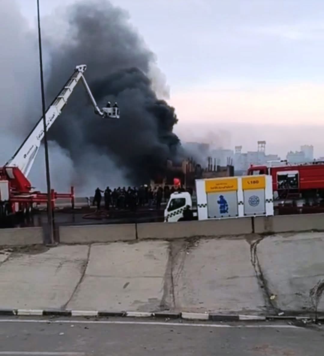 إخماد حريق داخل 3 منازل فى منشأة ناصر  (6)