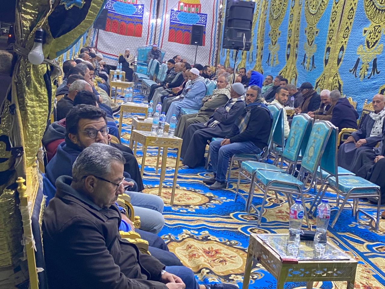 أسرة شقيق الموسيقار عمار الشريعى تتلقى عزاءه