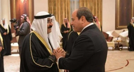 الرئيس السيسى وأمير الكويت