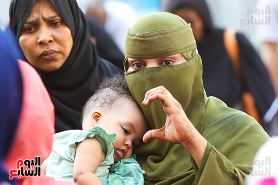 قطار عودة السودانيين طواعية ينطلق من محطة مصر إلى أسوان (7)