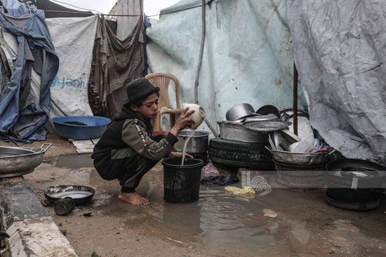 أوضاع ؟أنسانية قاسية فى غزة