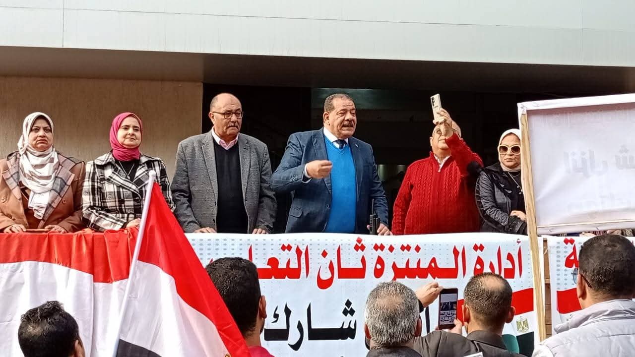 مسيرة بالأعلام المصرية تحث المواطنين على المشاركة (5)