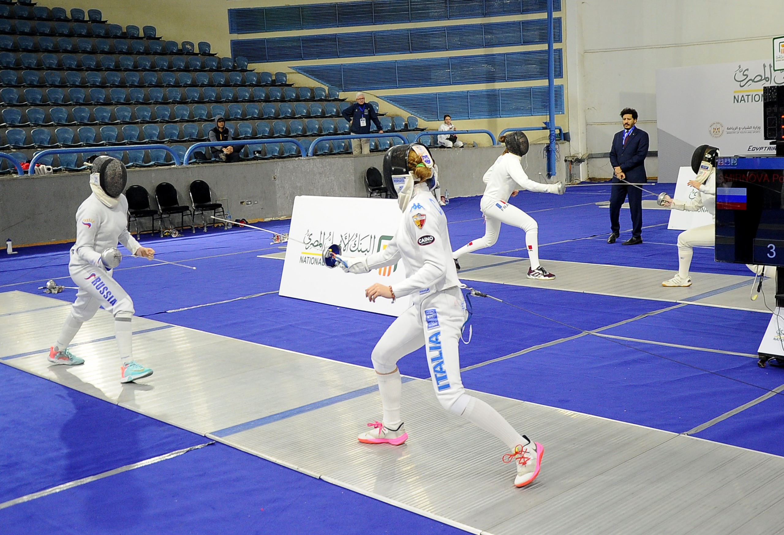 بطولة العالم للعبة السلاح بالقاهرة