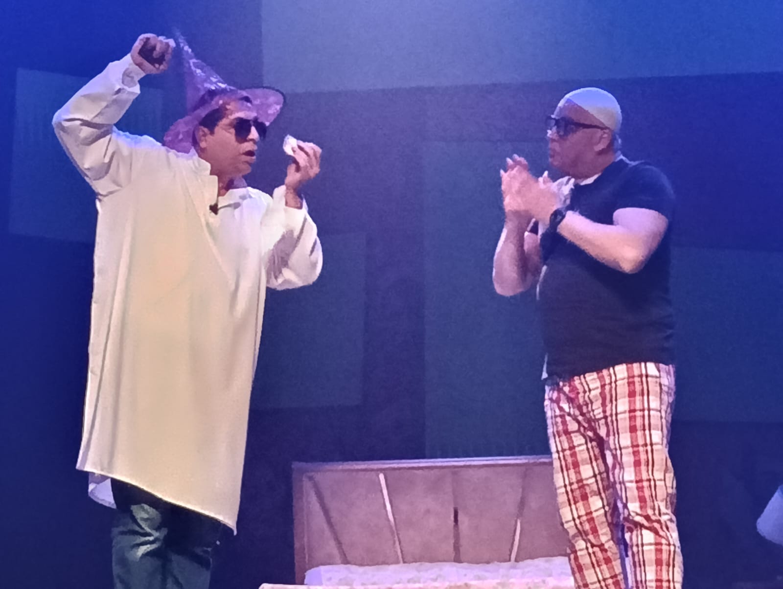 تامر عبد المنعم فى مسرحية نوستالجيا