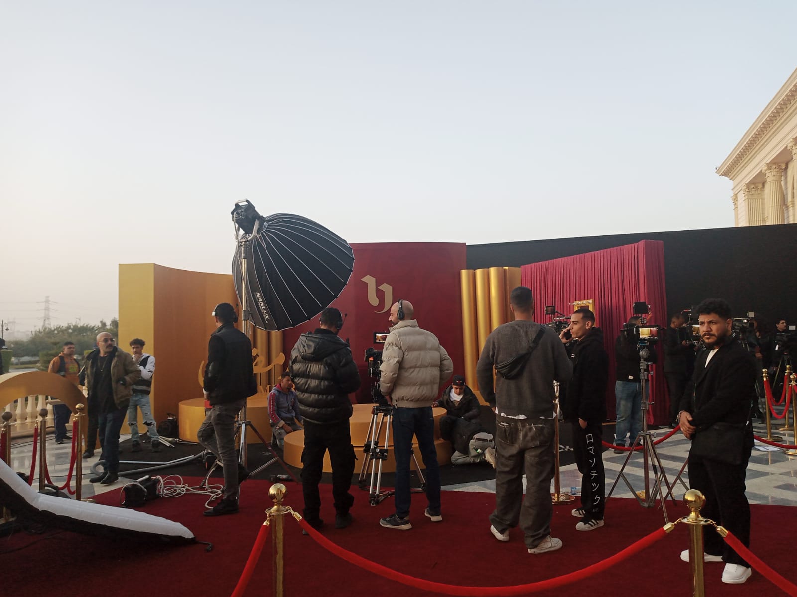 الريد كاربت في حفل الشركة المتحدة للخدمات الإعلامية