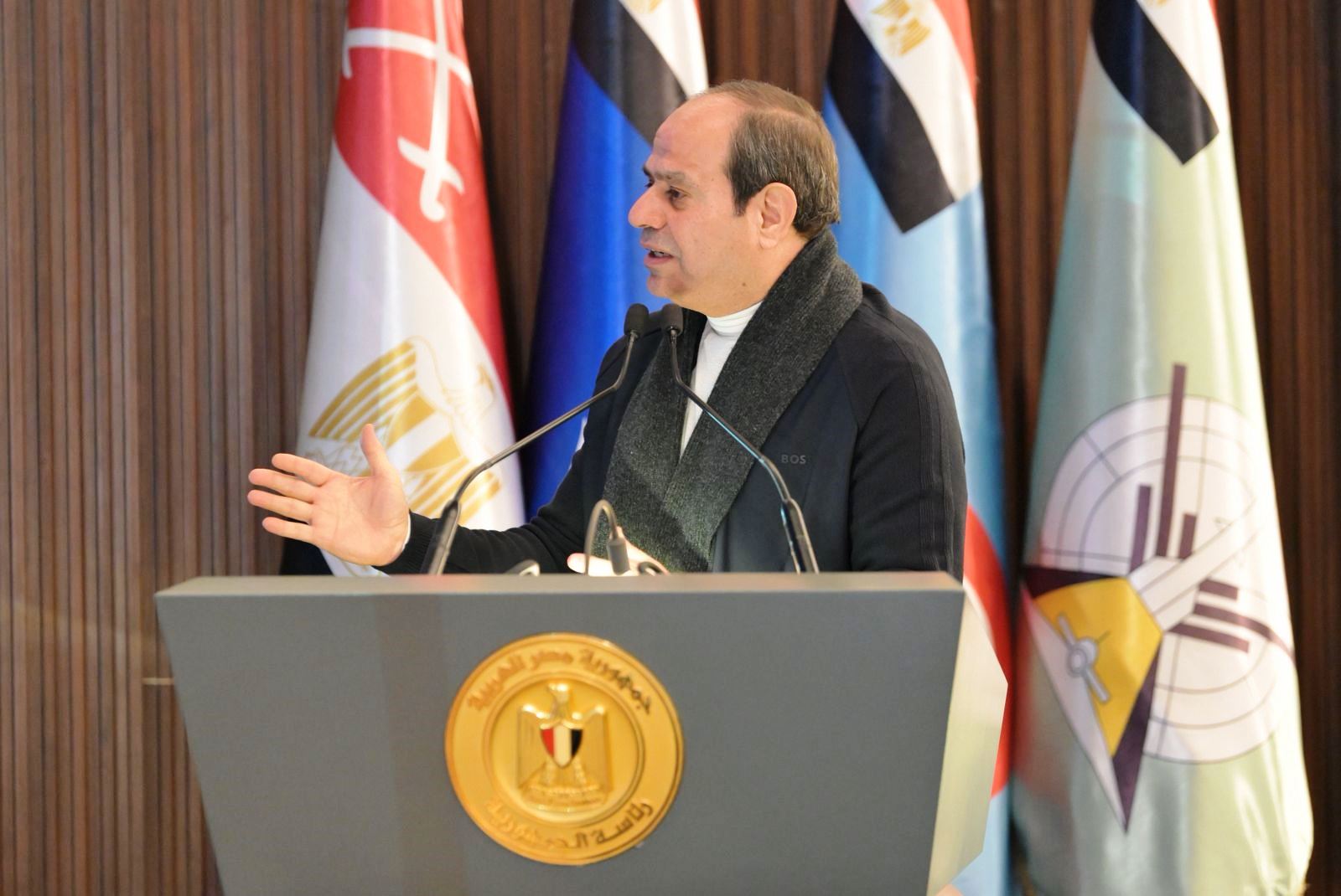 الرئيس عبد الفتاح السيسى فى الأكاديمة العسكرية الرئيس عبد الفتاح السيسى فى الأكاديمة العسكرية