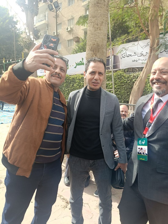 الكابتن طارق السيد، نجم نادي الزمالك السابق وعضو الجمعية العمومية لحزب الوفد (2)