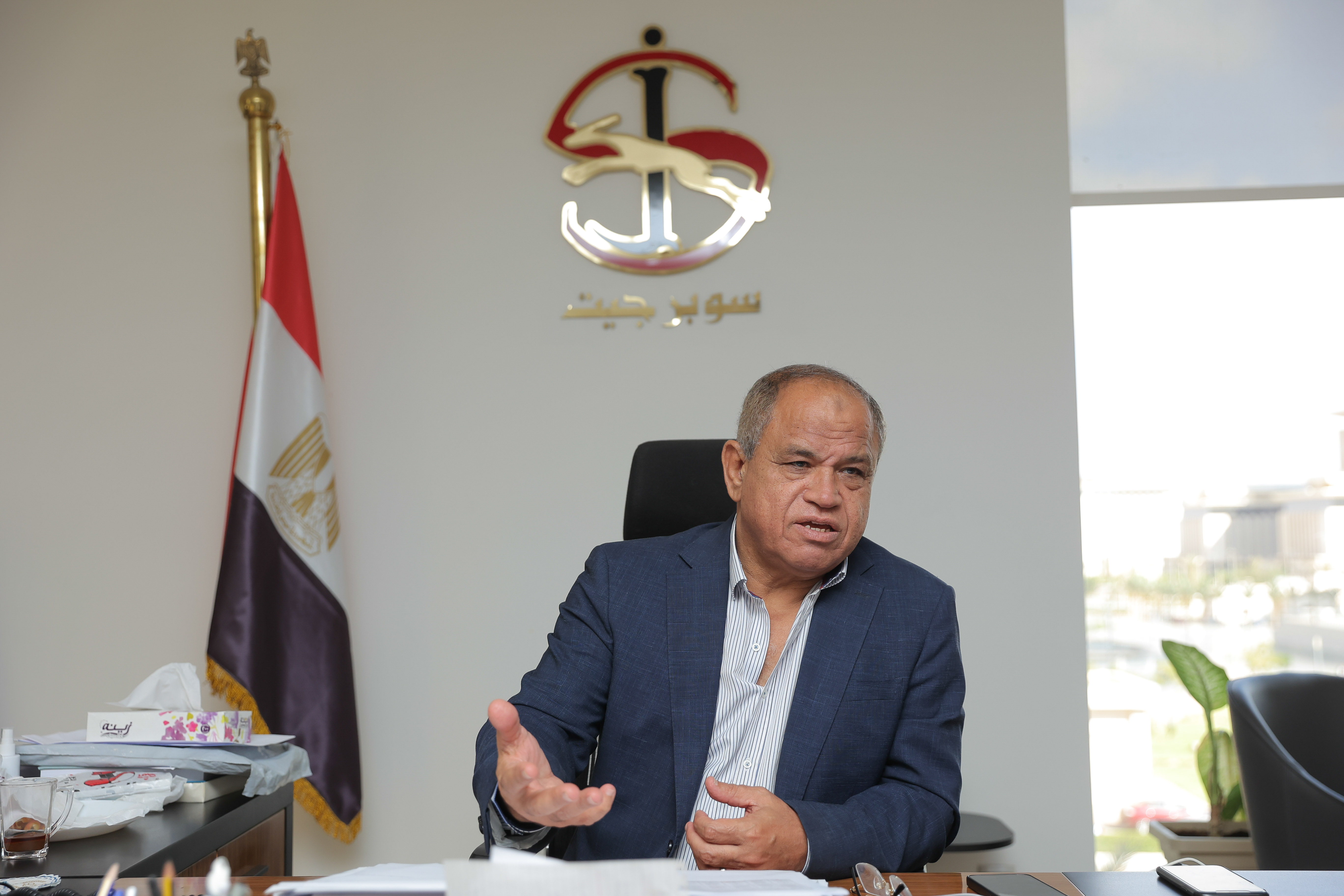 حوار اليوم السابع مع رئيس شركة سوبر جيت (5)