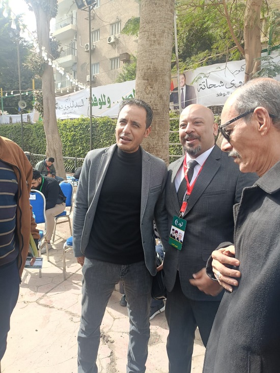 الكابتن طارق السيد، نجم نادي الزمالك السابق وعضو الجمعية العمومية لحزب الوفد (1)